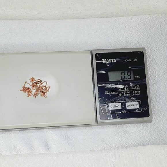 NEW 14kt Rose Gold and Diamond Cross Necklace - Picture 10 of 11